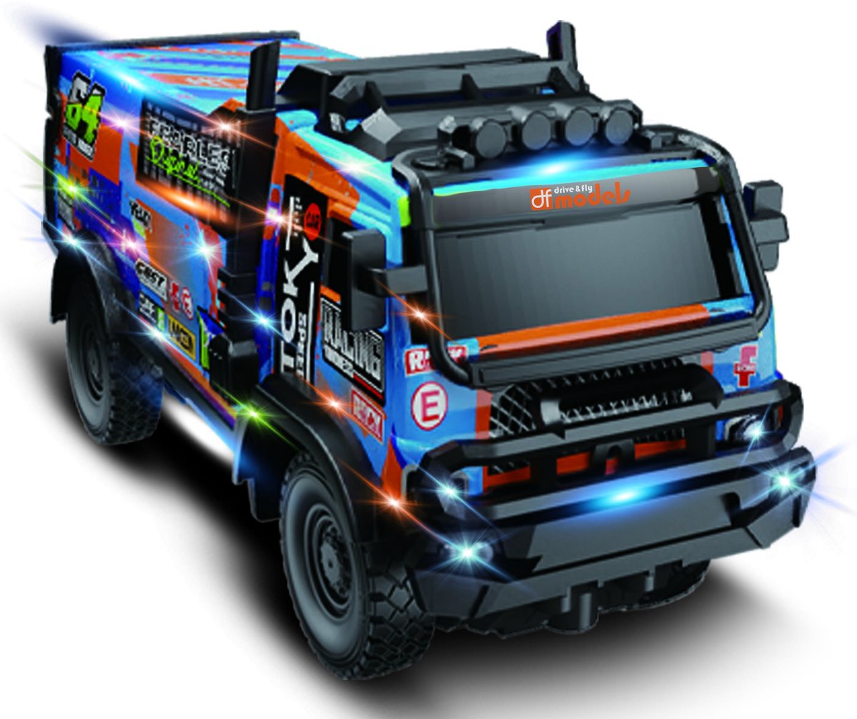 Rallye de camion de montagne Df-models de 1:18 prêt à rouler (rtr)