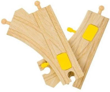 Rails Bigjigs - interrupteurs mécaniques - 2 pcs.