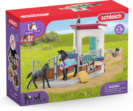 Boîte de chevaux Schleich Horse Club avec jument et poulain 42611