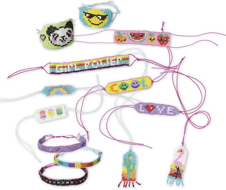 Janod - atelier - confection de bijoux - ensemble métier à tisser