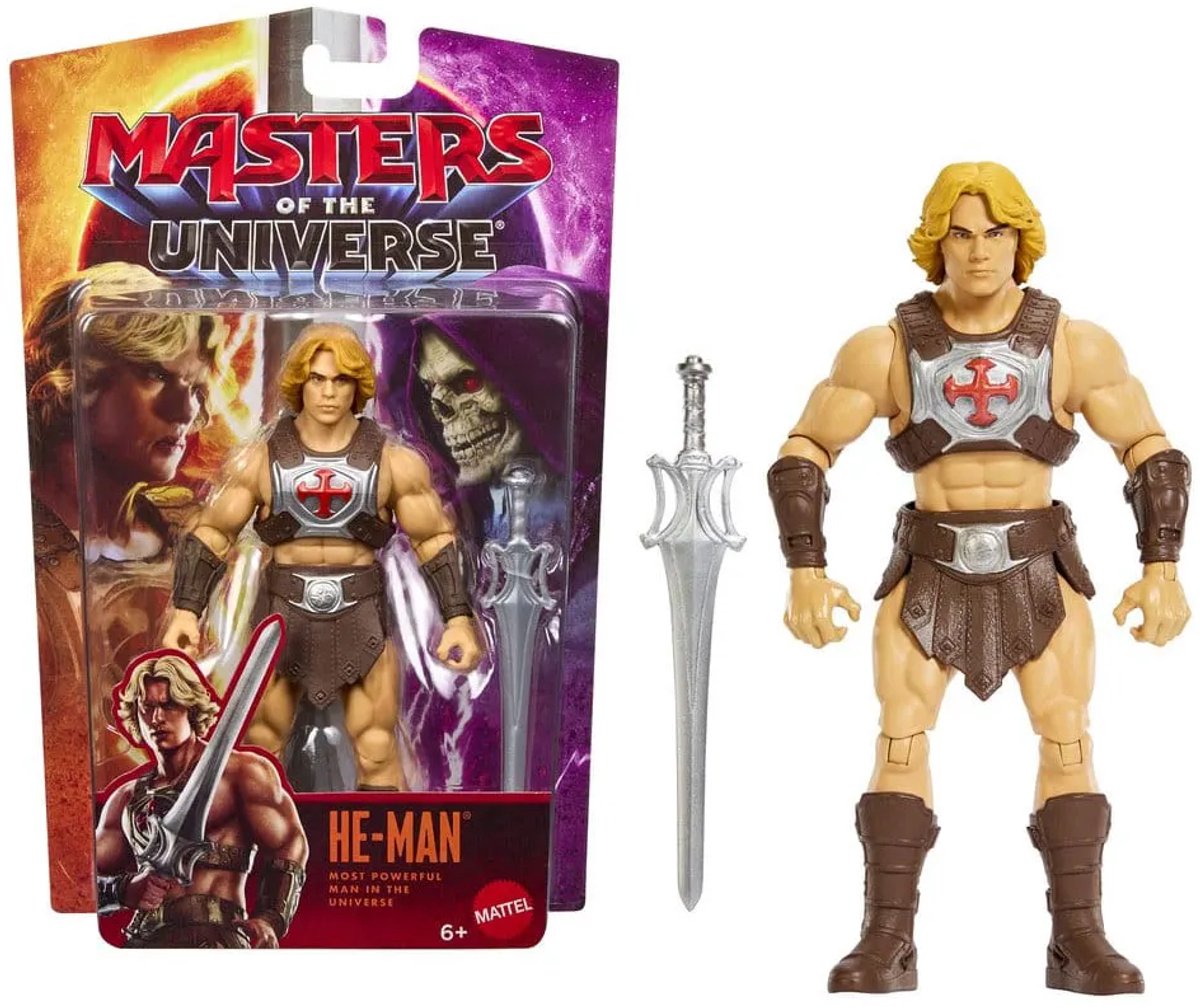 Figurine articulée He-Man des Maîtres de l'univers Mattel
