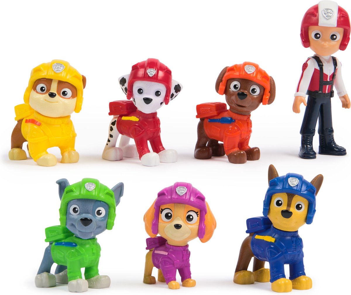Coffret cadeau 7 figurines Paw Patrol Air Rescue