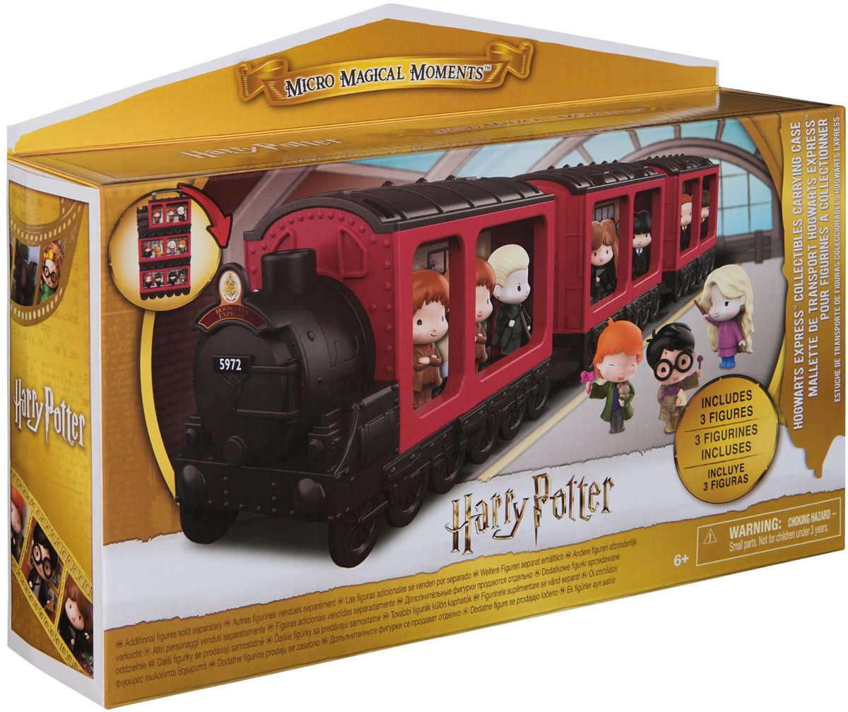 Harry Potter Poudlard Express avec 3 objets de collection