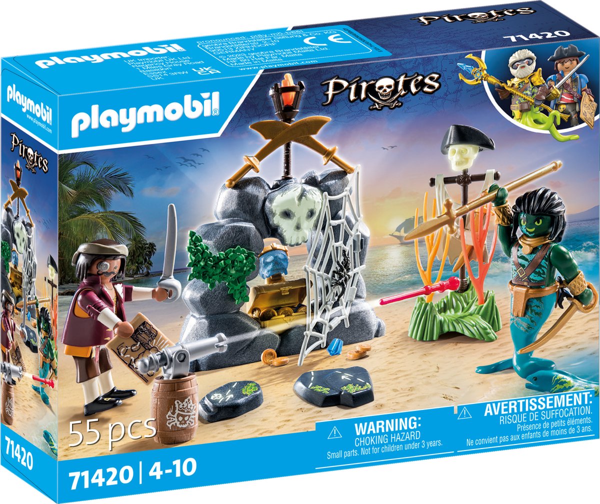 Playmobil Pirates Treasure partage 71420