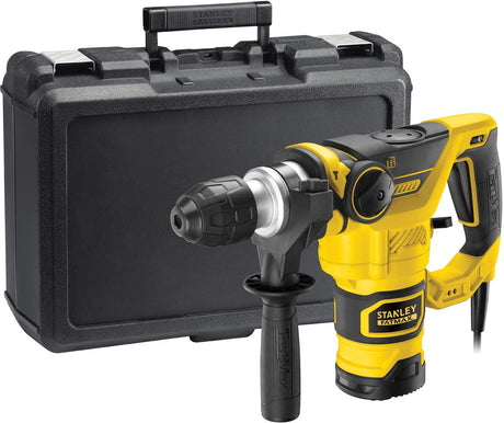 Marteau perforateur Stanley fatmax 1250w sds-plus 3,5j en étui fme1250k-qs
