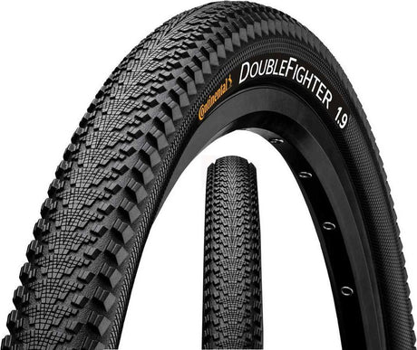 Continental double combattant iii pneu sport 24 pneu noir taille 50-507 | 24x2.0
