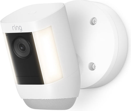 Ring spotlight cam pro - bedraad - beveiligingscamera - 2k video - wit