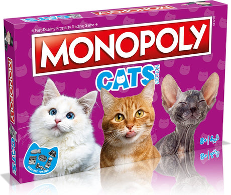 Winning move monopoly cats edition - Jeu de société anglais