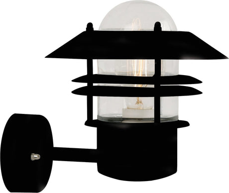Nordlux maison en rondins-applique murale-up-e27-noir