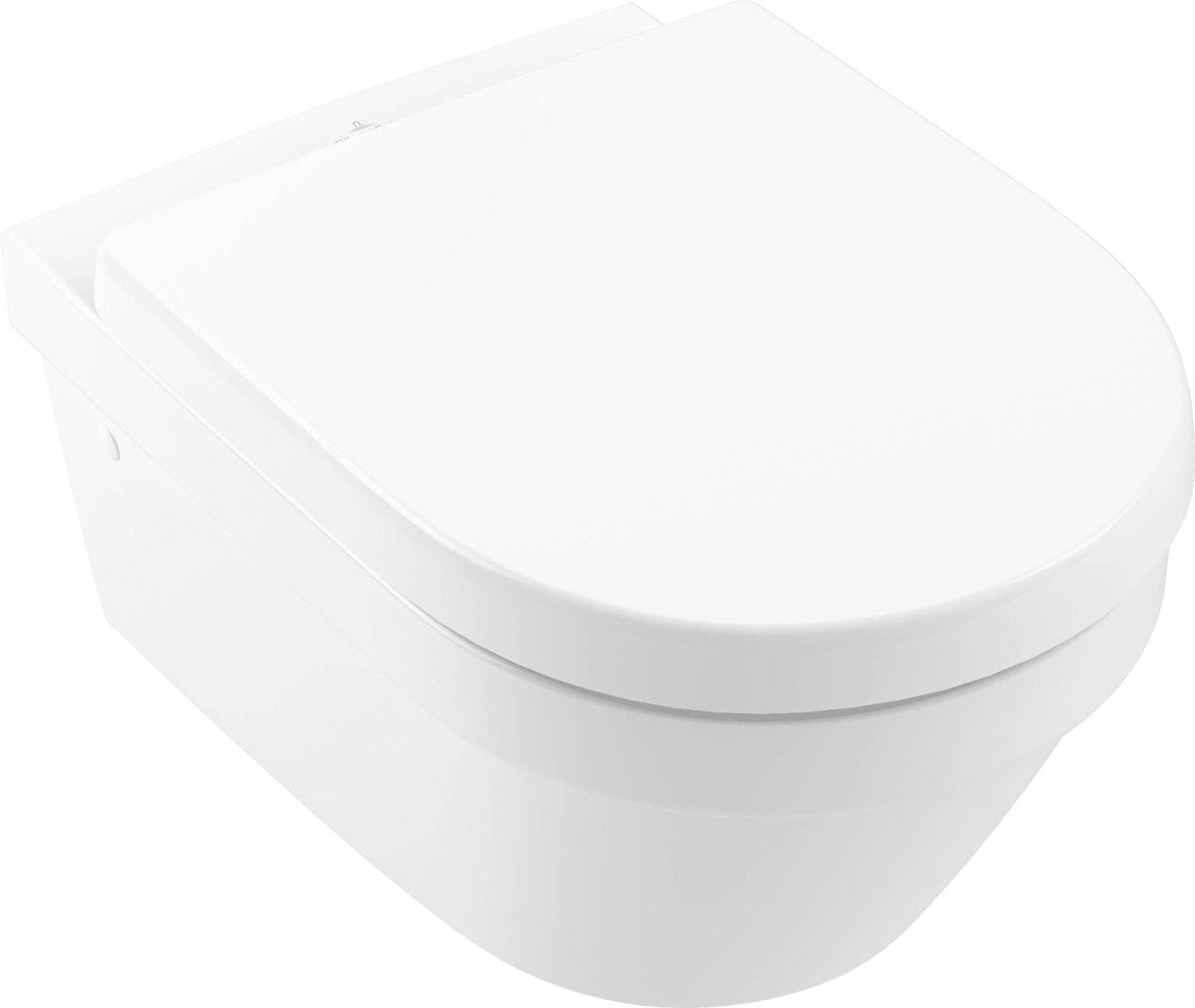 WC suspendu Villeroy boch architectura pack - chasse directe fermeture amortie et dégagement rapide blanc