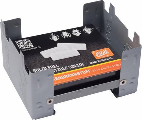 Réchaud de poche à brûleur Esbit s - incl. Cubes de 20x4 gr - compacts