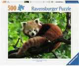 Ravensburger puzzle panda roux - 500 pièces animaux.