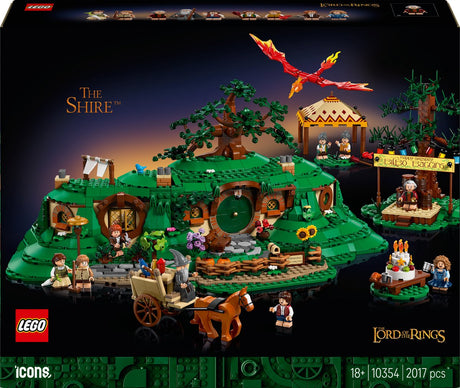 Icônes Lego le seigneur des anneaux le comté - 10354