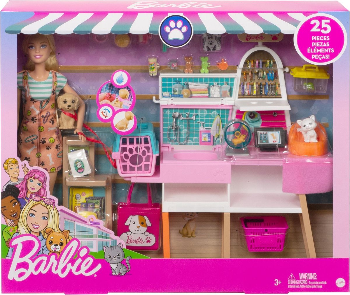 Ensemble de jeu Barbie Pet Shop