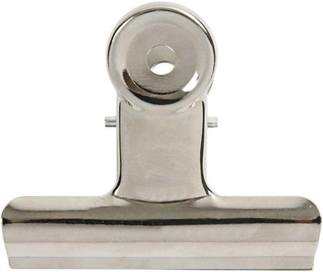 Société créative https: www.ccobby.nl metal-clip-b-7-5-cm-silver-6-piece-1-box