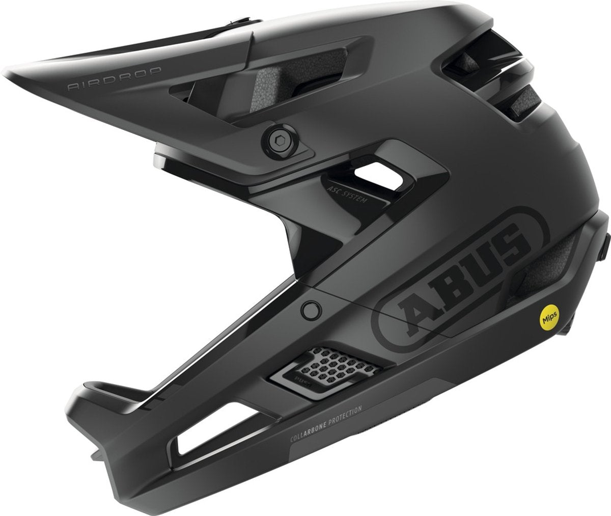 Casque Abus AirDrop MIPS velours Noir L-XL 58-62cm