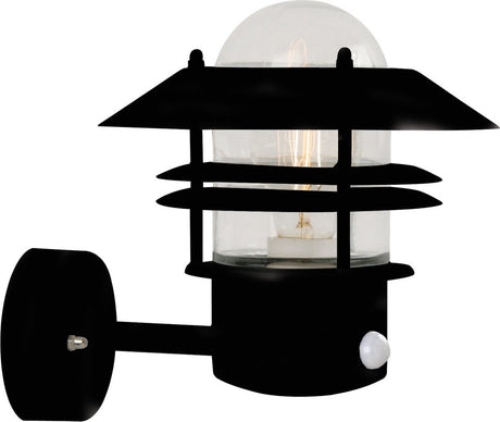 Nordlux maison en rondins-applique murale-up-sensor-e27-noir
