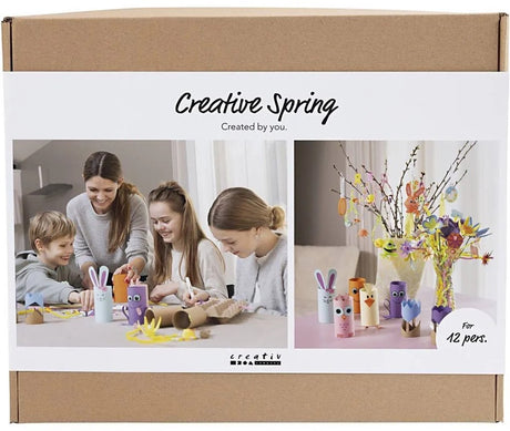 Groupe d'entreprises Creativ set printemps créatif, couleurs printanières, 1 boîte