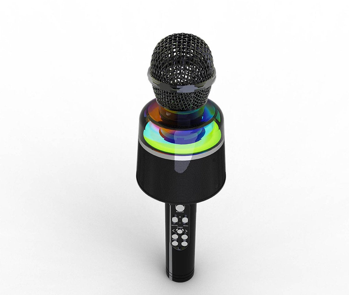 Microphone karaoké sans fil Gembird - noir - universel - plug play
