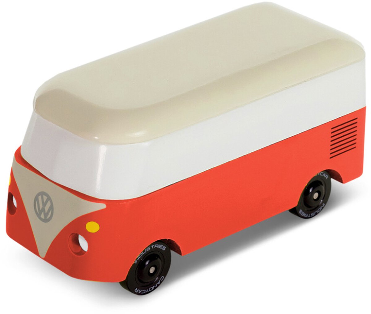 Voiture jouet Candylab - VW Bus T2 rouge - Monde Candycar.