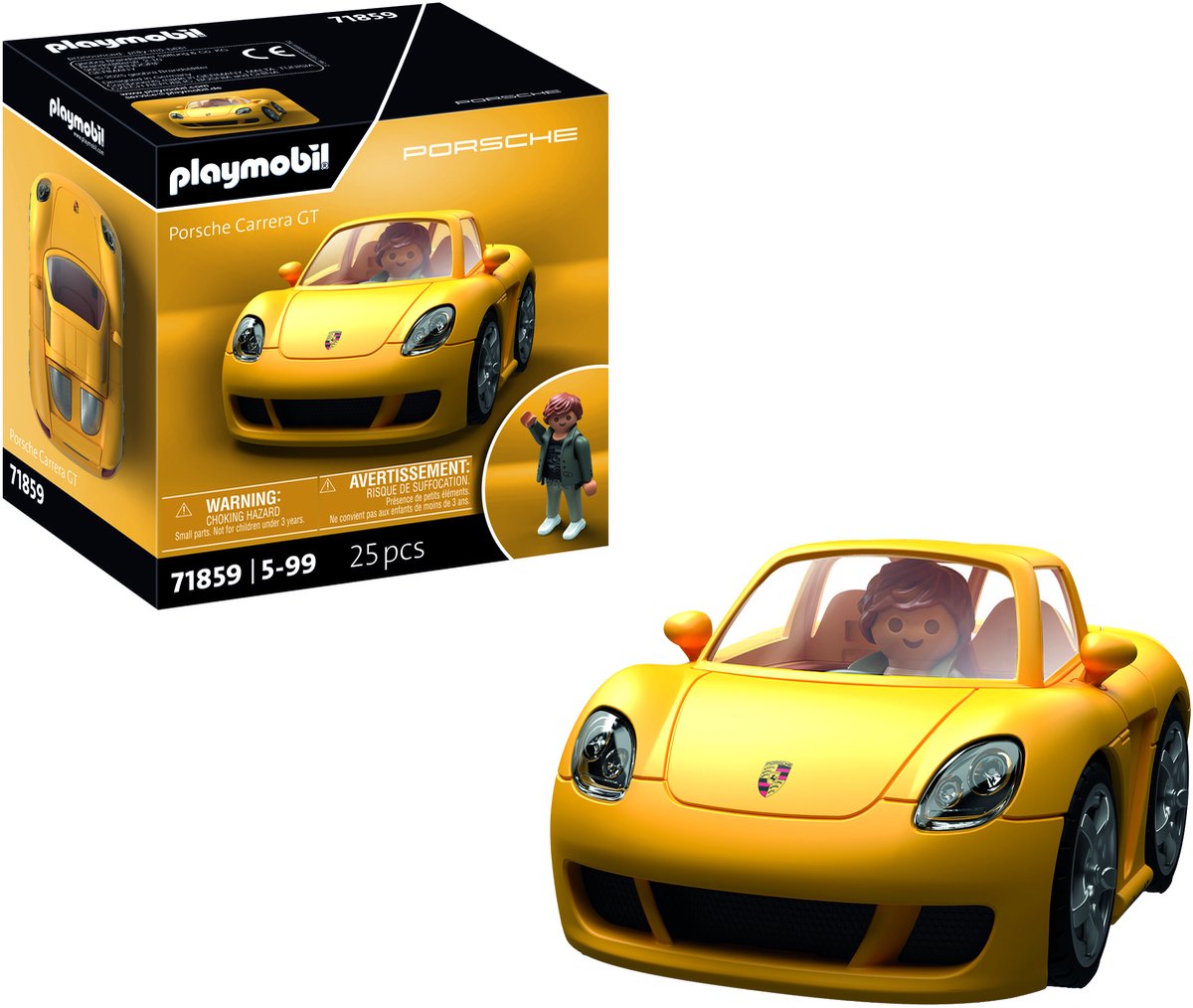 Voitures de collection Playmobil : Porsche Carrera GT - 71859