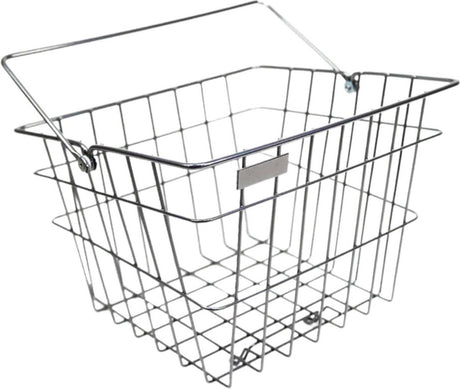 Steco panier miroir vintage chrome