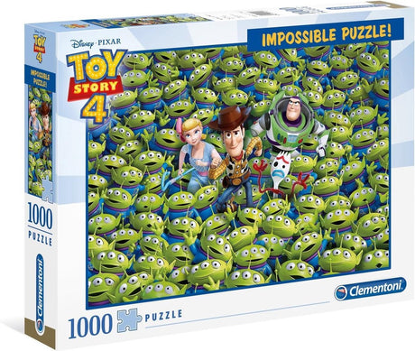 Clementoni puzzle histoire de jouets 4 1000 pièces