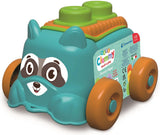 Clementoni baby - Chiot sensoriel Clemmy bleu avec blocs souples, 5 pcs.