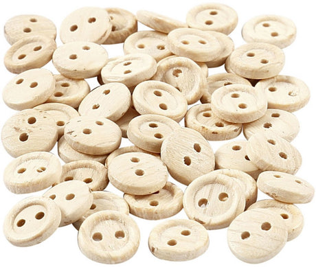 Https : www.ccobby.nl boutons-en-bois-d-8-mm-2-trous-50-pièces-1-boîte