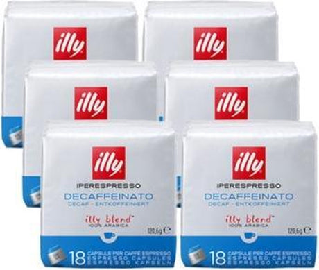 Illy - café iperespresso maison décaféiné 18 capsules