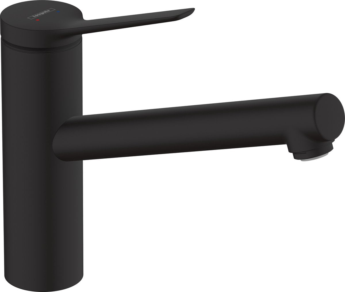 Hansgrohe zesis m33 - mitigeur de cuisine - commande à levier unique - taille 150 mm - 1 fonction jet - noir mat