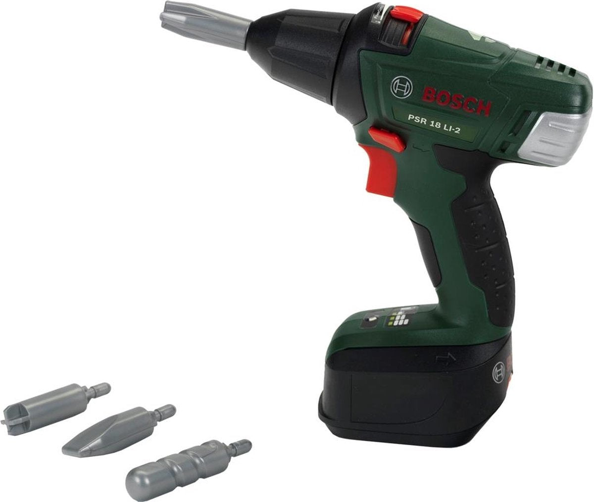 Klein Toys - Bosch Mini Perceuse sans Fil - Outils Jouets - Vert