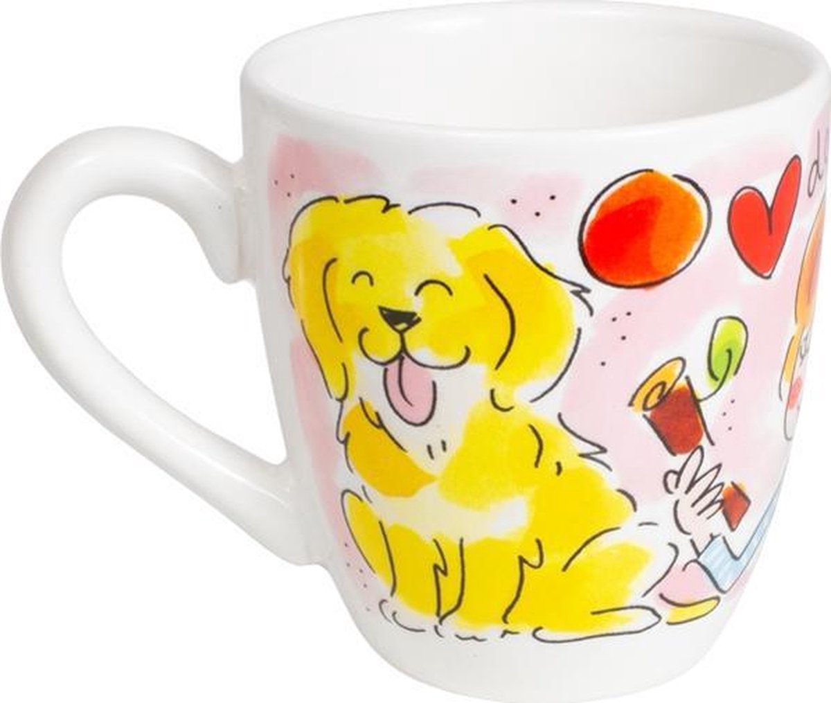 Mini mug Blond Amsterdam amoureux des chiens - 0,2 l