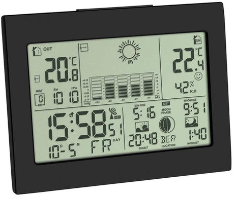 Station météo sans fil Tfa dostmann horizon 35.1155.01 nombre de capteurs max. : 3