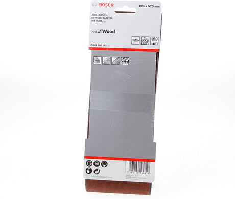 Bosch 3 pneus 100x620 meilleur bois+peinture, 150