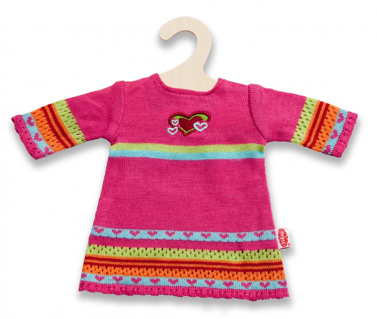 Robe de poupée tricotée Heless copieuse, 35-45 cm
