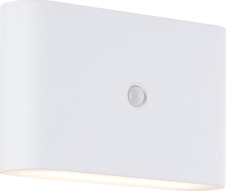 Brilliant xino - applique magnétique rechargeable sur batterie sans fil - avec détecteur de mouvement - ip44 - led 4w - 300 lumen - 3000k - avec indicateur de batterie - blanc