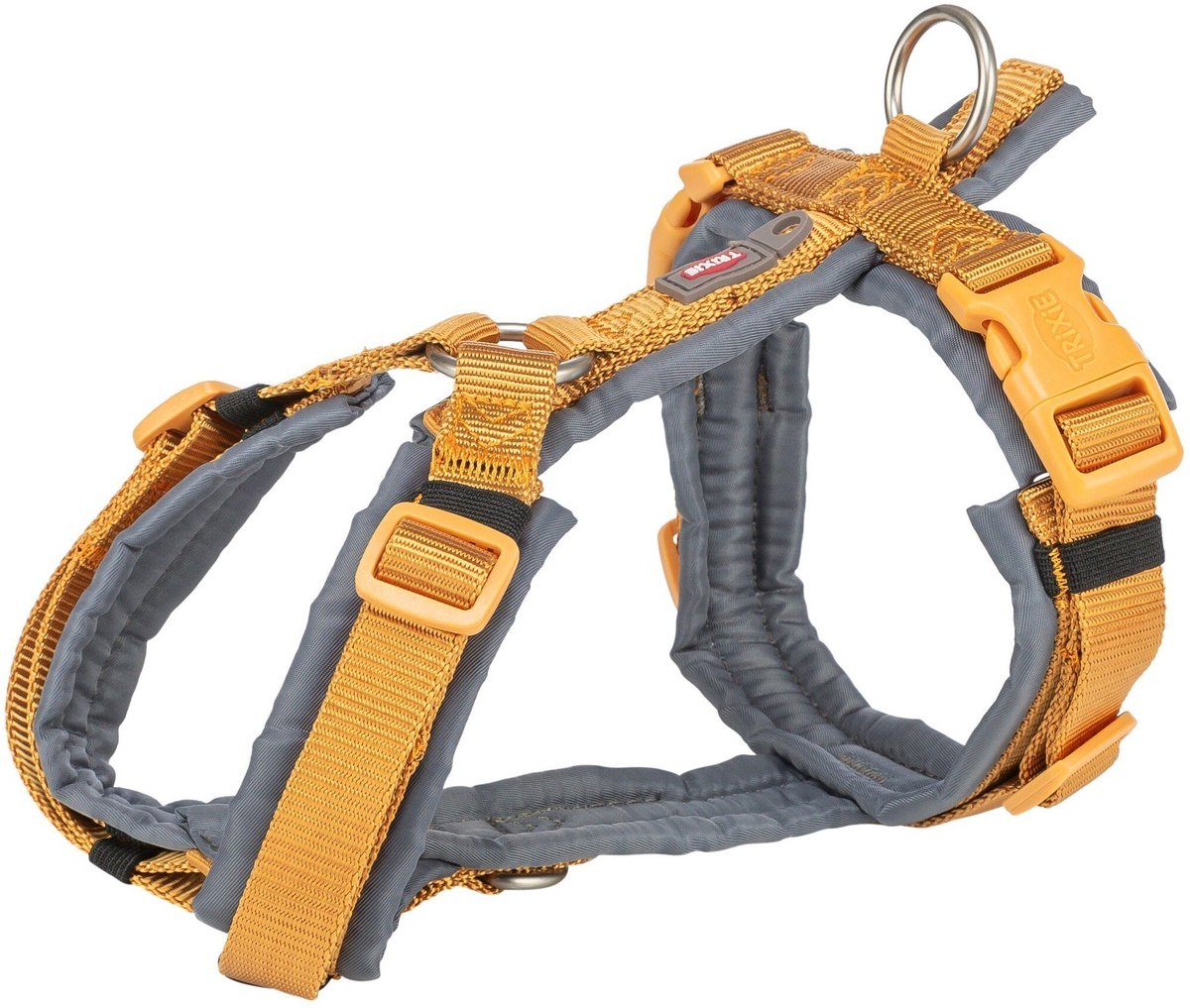 Trixie chien plus dur trikking curry curry jaune graphite gris