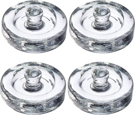 Poids Westmark pour la fermentation – lot de 4 poids en verre pour la fermentation, accessoires pour la fermentation – verre, ø 8 cm, 4 pièces