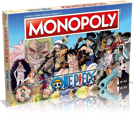 Mouvements gagnants Monopoly One Piece - Jeu de société anglais