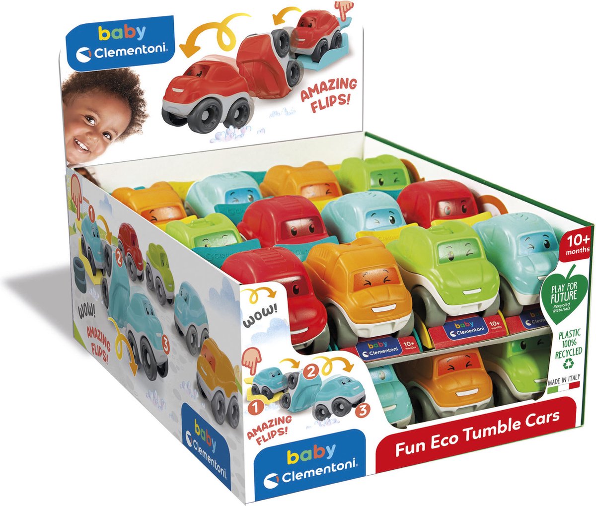 Clementoni bébé voiture à bascule assortie | 24 pièces