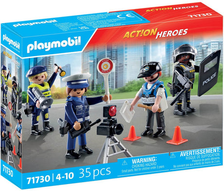 Playmobil 71730 ensemble de figurines de police | 2 pièces