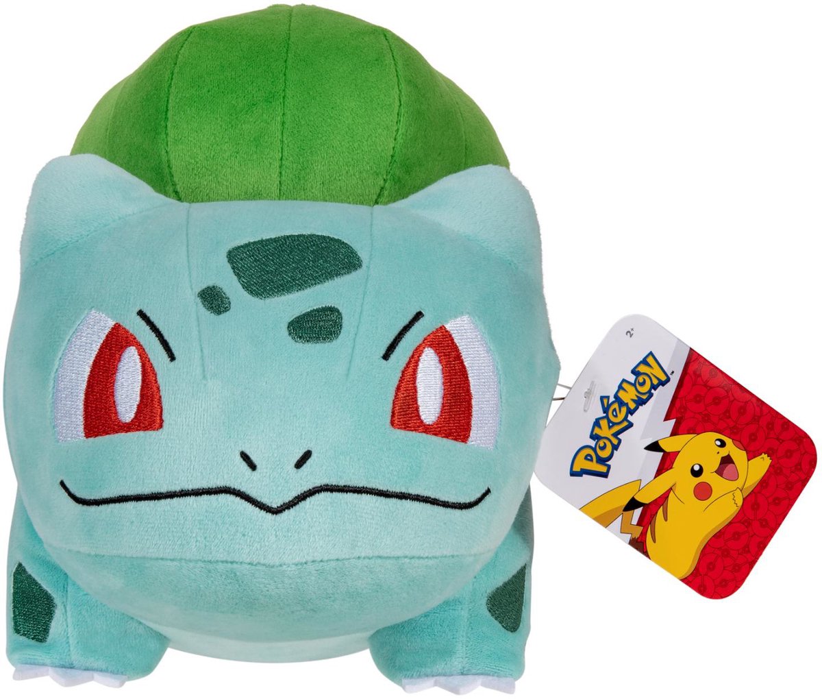 Jazwares peluche pokémon bulbasaure en peluche, 30cm