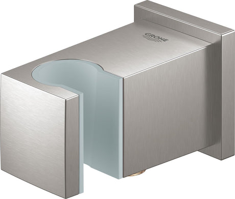 Grohe euphoria cube coude de raccordement mural de douche avec support mural - aspect inox - 26370dc0