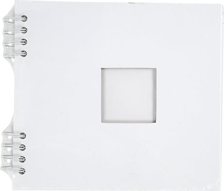 Creativ company Album à spirales, format 20x20 cm, 250 g, blanc, 1 pièce