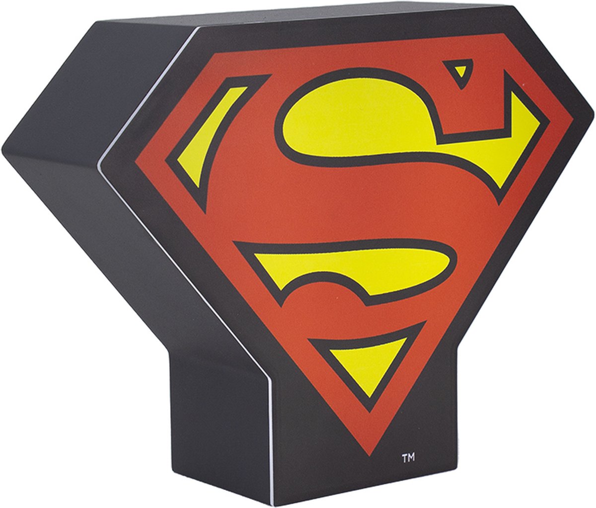 Paladone dc comics - superman - lampe de nuit boîte