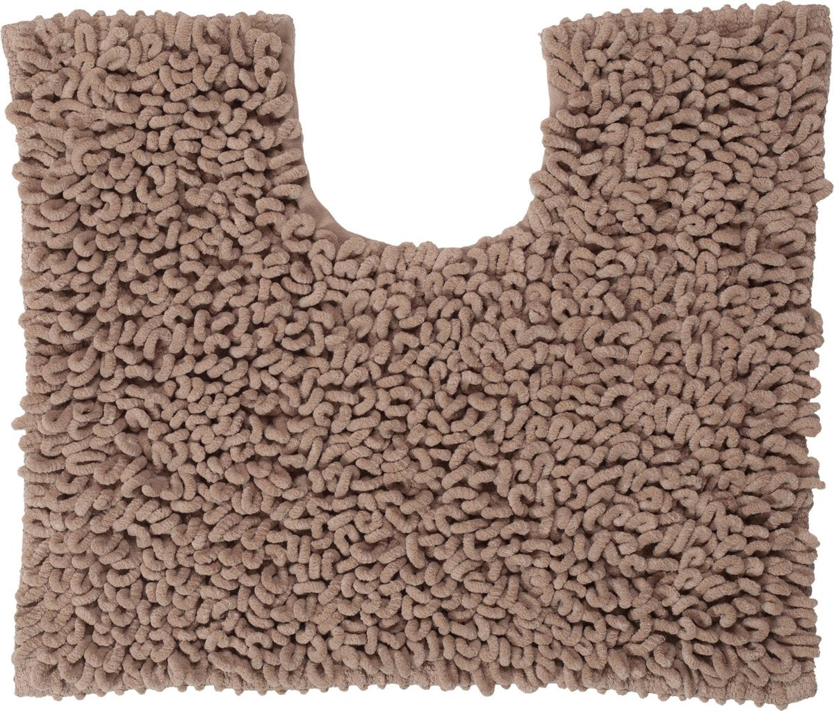 Tapis de toilette Sealskin twist 45x50 cm microfibre sable