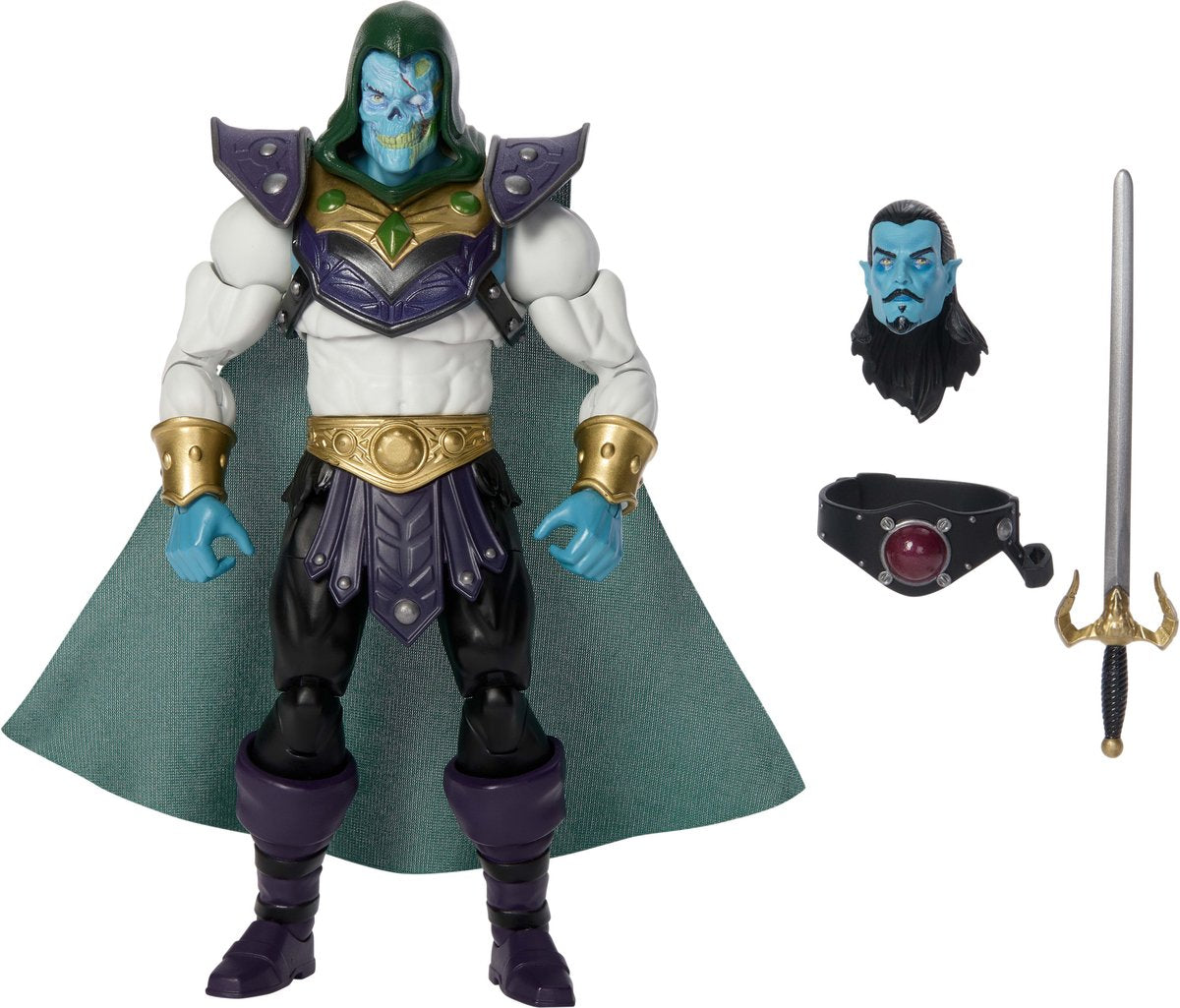 Mattel les maîtres de l'univers figurine masterverse new eternia : figurine keldor 18 cm
