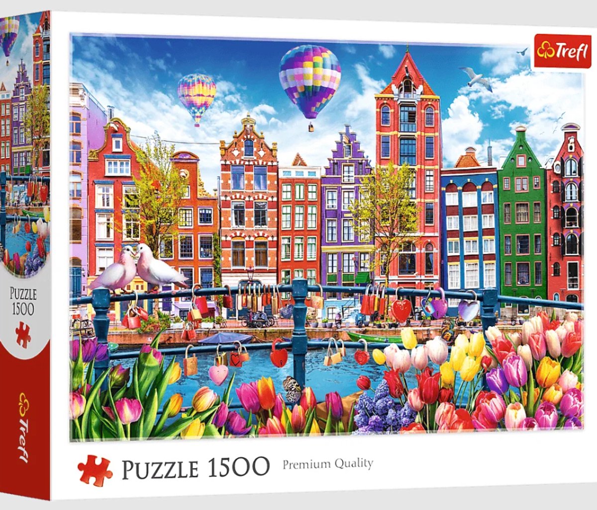 Puzzle paysage urbain Trefl - 1500 pièces - à partir de 12 ans