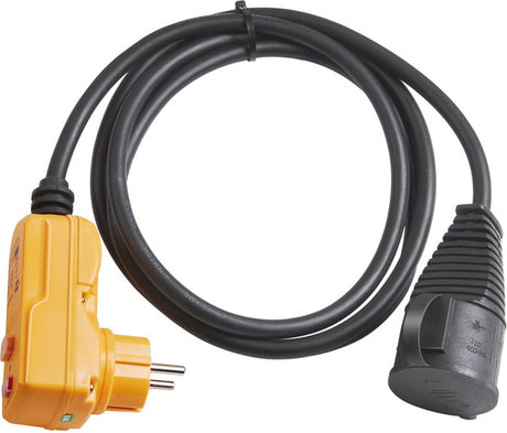 Brennerstuhl câble adaptateur fi ip44 2m noir h07rn-f 3g1.5 - 1160370